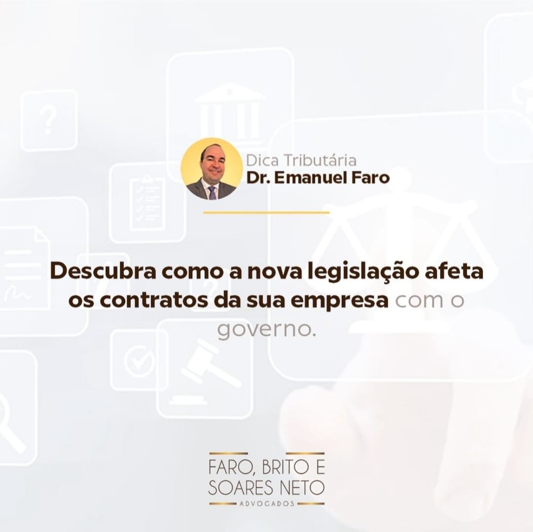 Descubra como a nova legislação afeta os contratos da sua empresa com o governo.